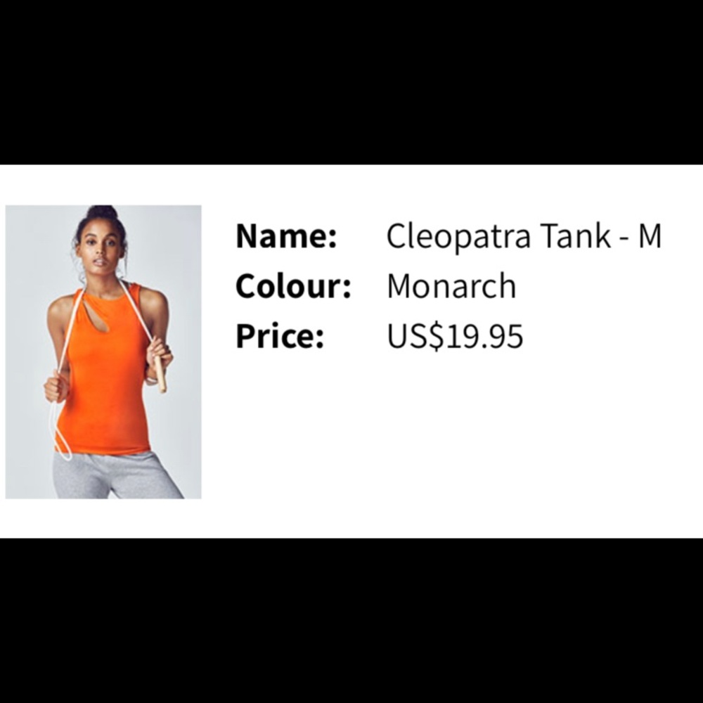 Fabletics Cleopatra top - Picture 5 of 5